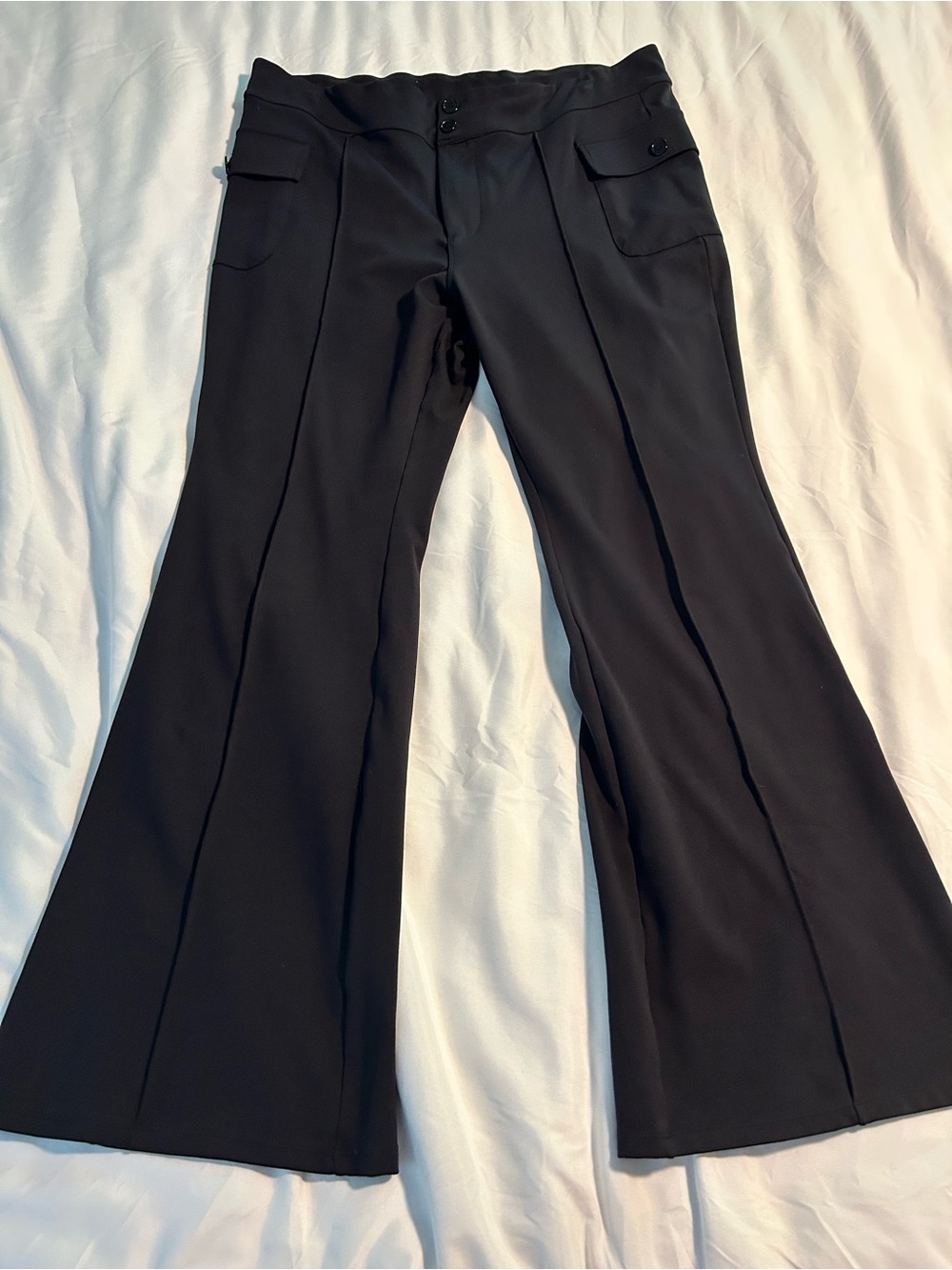 Halara Black Women's Flared Dress Pants